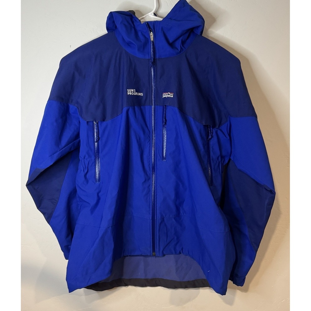 Vintage Patagonia Dimension Regulator Jacket Mens XL Blue Hooded 83681